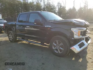2020 Ford F-150 XL with VIN 1FTEW1EP8LFC00965, listed as a Copart auction lot 42652045 with 92,000 mi miles and Salvage Title. Bid and sale history available at carsss.com. Image 4.