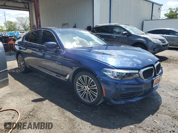 2020 BMW 5 Series 530i with VIN WBAJR3C00LWW76874, listed as a Copart auction lot 50903615 with 24,743 mi miles and Non Repairable. Bid and sale history available at DreamBid. Image 4.