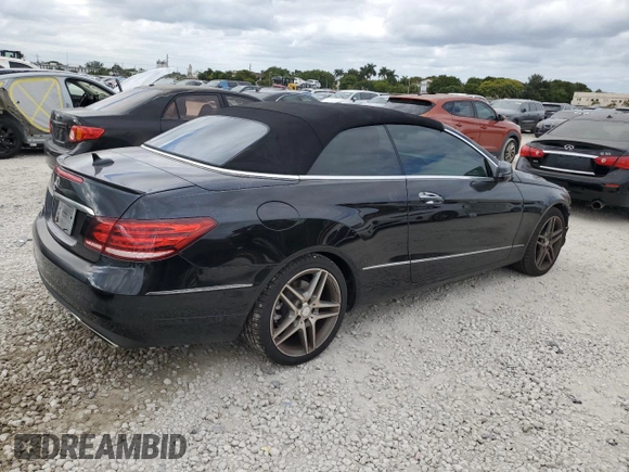 2015 Mercedes-Benz E 400 with VIN WDDKK6FF4FF304607, listed as a Copart auction lot 80517184 with 111,537 mi miles and Salvage title. Bid and sale history available at DreamBid. Image 3.