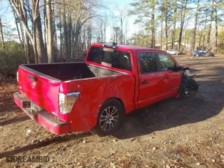 2022 Nissan Titan S with VIN 1N6AA1EE2NN104721, listed as a IAAI auction lot 41200416 with NaN miles. Bid and sale history available at carsss.com. Image 4.