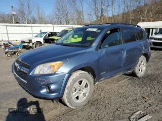2012 Toyota RAV4 Limited with VIN 2T3DF4DVXCW201076, listed as a Copart auction lot 42555255 with 91,867 mi miles and Salvage Title. Bid and sale history available at carsss.com. Image 1.