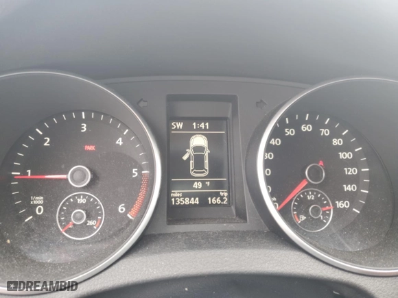2012 Volkswagen Golf TDI w/Tech Pkg with VIN WVWMM7AJ4CW152080, listed as a Copart auction lot 50869905 with 135,844 mi miles and Salvage Title. Bid and sale history available at carsss.com. Image 9.