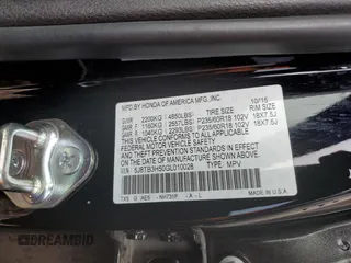 2016 Acura RDX Technology with VIN 5J8TB3H50GL010028, listed as a Copart auction lot 48180405 with 121,736 mi miles and Salvage Title. Bid and sale history available at DreamBid. Image 14.