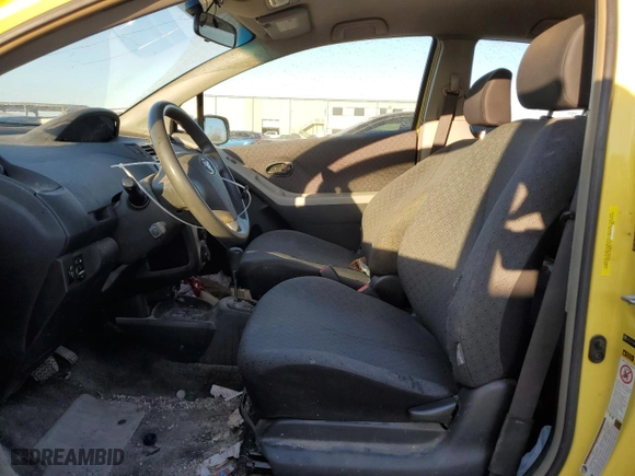 2009 Toyota Yaris with VIN JTDJT903995257894, listed as a Copart auction lot 49916425 with 0 mi miles and Salvage Title. Bid and sale history available at carsss.com. Image 7.