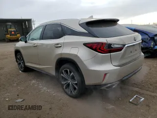 2017 Lexus RX with VIN 2T2BZMCA3HC090851, listed as a Copart auction lot 70961282 with 37,190 mi miles. Bid and sale history available at carsss.com. Image 2.