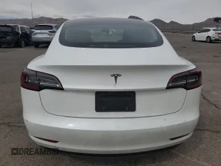 2023 Tesla Model 3 with VIN 5YJ3E1EA5PF413923, listed as a Copart auction lot 49008435 with 28,373 mi miles and Salvage Title. Bid and sale history available at DreamBid. Image 6.