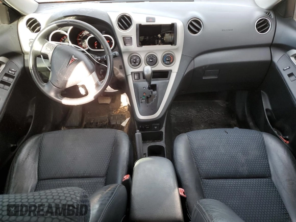 2009 Pontiac Vibe GT with VIN 5Y2SR67059Z419087, listed as a Copart auction lot 73975194 with 178,822 mi miles and Salvage Title. Bid and sale history available at carsss.com. Image 8.