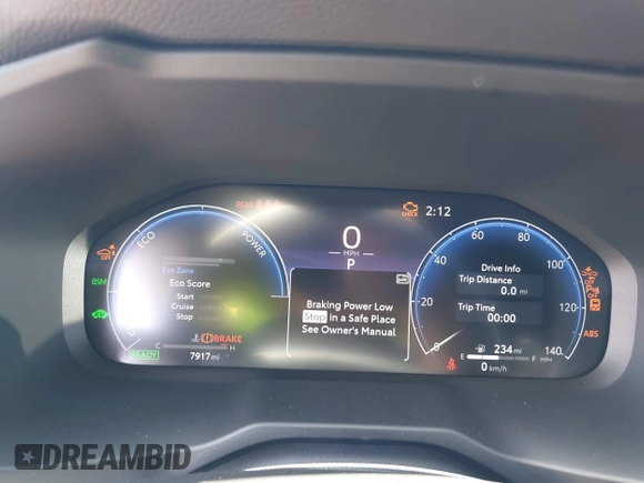2024 Toyota RAV4 Hybrid XSE with VIN 4T3E6RFV8RU153892, listed as a IAAI auction lot 41848730 with 7,917 mi miles and . Bid and sale history available at carsss.com. Image 7.