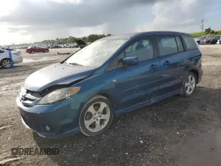 2006 Mazda 5 Sport with VIN JM1CR293860110461, listed as a Copart auction lot 64751654 with 122,154 mi miles and Salvage Title. Bid and sale history available at DreamBid. Image 1.