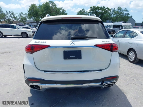 2022 Mercedes-Benz GLE with VIN 4JGFB5KB0NA659872, listed as a IAAI auction lot 41951366 with 15,353 mi miles. Bid and sale history available at carsss.com. Image 16.