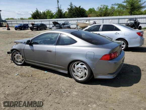2005 Acura RSX z VIN JH4DC54845S010806, wystawiony jako Copart lot #54835685 z przebiegiem Nie podano mil oraz Szkoda całkowita • Salvage title. Historia ofert i sprzedaży dostępna na DreamBid. Obrazek 2.