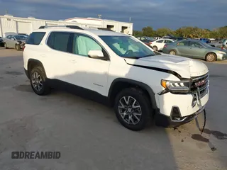 2023 GMC Acadia SLT with VIN 1GKKNMLS6PZ252439, listed as a IAAI auction lot 41277272 with 17,727 mi miles and . Bid and sale history available at carsss.com. Image 1.