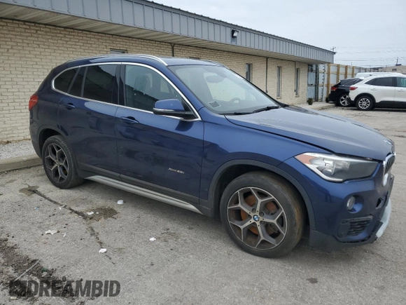 2017 BMW X1 xDrive28i with VIN WBXHT3C30H5F71011, listed as a Copart auction lot 51018645 with 83,203 mi miles and Clean Title. Bid and sale history available at carsss.com. Image 4.