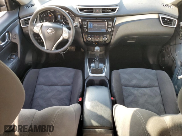 2016 Nissan Rogue SV with VIN KNMAT2MV3GP602356, listed as a Copart auction lot 50409235 with 170,508 mi miles and Salvage Title. Bid and sale history available at carsss.com. Image 8.