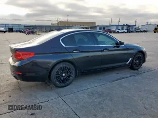 2017 BMW 5 Series 530i with VIN WBAJA5C35HG897952, listed as a Copart auction lot 55691385 with 135,869 mi miles and Salvage title. Bid and sale history available at DreamBid. Image 3.