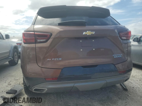 2023 Chevrolet Blazer Premier with VIN 3GNKBFR45PS122021, listed as a Copart auction lot 76521744 with Not provided miles and Non repairable. Bid and sale history available at DreamBid. Image 6.