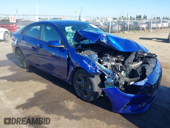 2023 Hyundai Elantra SEL with VIN 5NPLM4AG7PH092158, listed as a IAAI auction lot 42528724 with 29,094 mi miles and . Bid and sale history available at DreamBid. Image 1.