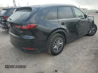 2024 Mazda CX-90 Preferred Plus with VIN JM3KKCHD1R1123218, listed as a Copart auction lot 51512795 with 36,951 mi miles and Salvage Title. Bid and sale history available at DreamBid. Image 3.