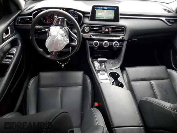 2021 Genesis G70 2.0T with VIN KMTG64LA4MU070349, listed as a Copart auction lot 73862434 with 41,120 mi miles and Salvage Title. Bid and sale history available at carsss.com. Image 8.