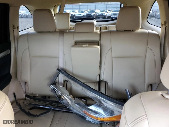 2014 Toyota Highlander XLE with VIN 5TDJKRFH2ES058289, listed as a Copart auction lot 46473015 with 105,169 mi miles and Salvage Title. Bid and sale history available at carsss.com. Image 10.