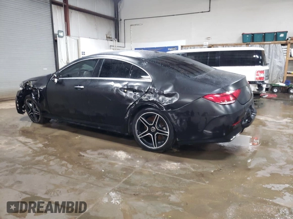 2019 Mercedes-Benz CLS with VIN WDD2J5KBXKA007137, listed as a Copart auction lot 86381034 with 37,462 mi miles and Salvage Title. Bid and sale history available at carsss.com. Image 2.