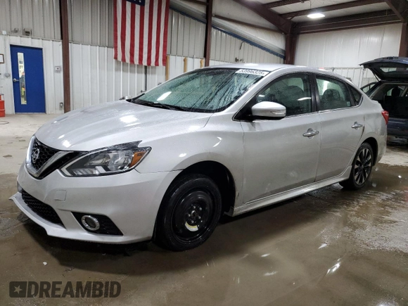 2017 Nissan Sentra SR with VIN 3N1AB7AP2HY386380, listed as a Copart auction lot 53996325 with 37,913 mi miles and Salvage title. Bid and sale history available at DreamBid. Image 1.