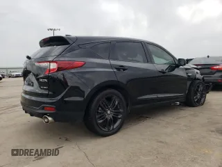 2021 Acura RDX w/A-Spec Package with VIN 5J8TC2H69ML040785, listed as a Copart auction lot 46112484 with 31,096 mi miles. Bid and sale history available at carsss.com. Image 3.