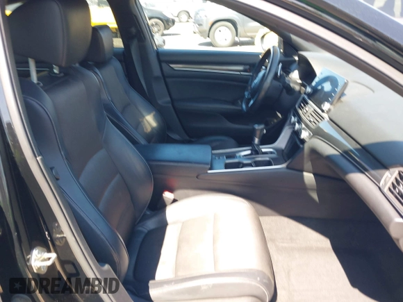 2018 Honda Accord Sedan Sport 1.5T with VIN 1HGCV1F39JA173342, listed as a IAAI auction lot 41857705 with 106,698 mi miles. Bid and sale history available at carsss.com. Image 5.