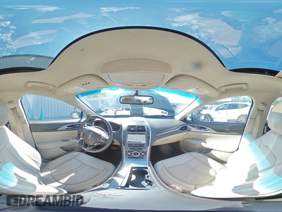 2017 Lincoln MKZ Select with VIN 3LN6L5D96HR619586, listed as a Copart auction lot 56116415 with 100,790 mi miles and Salvage title. Bid and sale history available at DreamBid. Image 14.