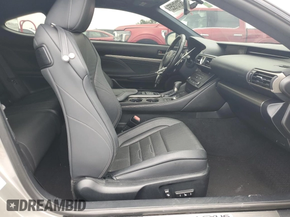 2015 Lexus RC 350 F Sport with VIN JTHHE5BC3F5009665, listed as a Copart auction lot 63131955 with 117,132 mi miles and Salvage title. Bid and sale history available at DreamBid. Image 7.