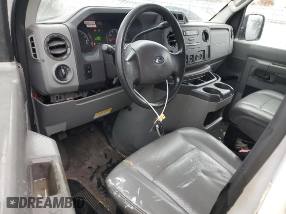 2010 Ford Econoline Cargo Commercial with VIN 1FTNE2EL0ADA47559, listed as a Copart auction lot 81967114 with 63,318 mi miles and Clean title. Bid and sale history available at DreamBid. Image 8.