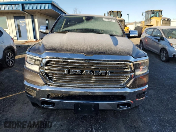 2019 Ram 1500 Laramie with VIN 1C6SRFDT9KN777070, listed as a Copart auction lot 87887465 with 68,480 mi miles and Salvage Title. Bid and sale history available at carsss.com. Image 5.