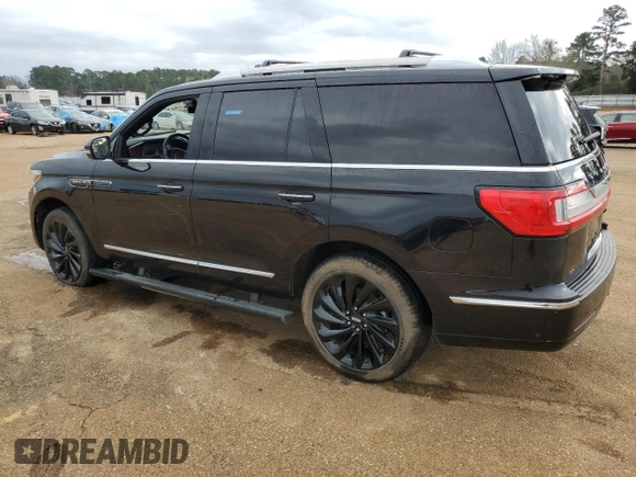2020 Lincoln Navigator Reserve with VIN 5LMJJ2LTXLEL13589, listed as a Copart auction lot 43789325 with Not provided miles and Salvage title. Bid and sale history available at DreamBid. Image 2.