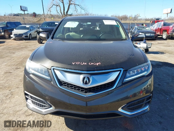 2017 Acura RDX w/Technology Pkg with VIN 5J8TB3H5XHL001791, listed as a IAAI auction lot 41332900 with 120,808 mi miles. Bid and sale history available at carsss.com. Image 13.