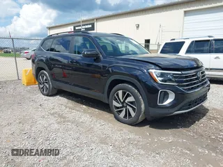 2024 Volkswagen Atlas SE with VIN 1V2WR2CA2RC531551, listed as a IAAI auction lot 42733108 with 34,551 mi miles and . Bid and sale history available at DreamBid. Image 1.