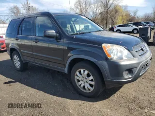 2006 Honda CR-V EX with VIN JHLRD78816C034828, listed as a Copart auction lot 53043985 with 195,897 mi miles and Salvage Title. Bid and sale history available at carsss.com. Image 4.