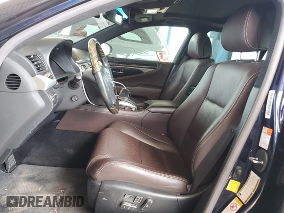 2017 Lexus LS with VIN JTHBL5EF7H5145429, listed as a Copart auction lot 53464275 with 101,142 mi miles and Salvage Title. Bid and sale history available at carsss.com. Image 7.