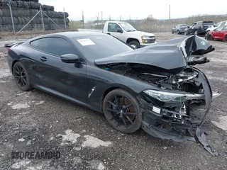2020 BMW 8 Series 840i z VIN WBAAE4C01LCE09927, wystawiony jako IAAI lot #41908717 z przebiegiem 34 687 mil mil oraz . Historia ofert i sprzedaży dostępna na DreamBid. Obrazek 1.