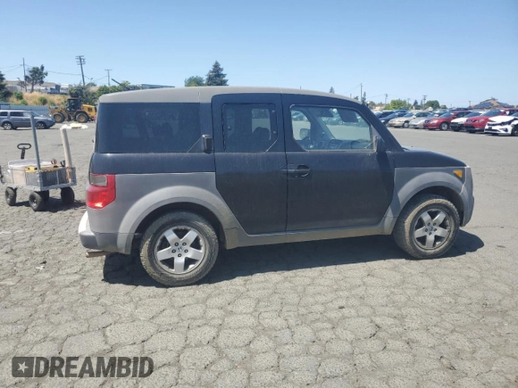 2004 Honda Element EX with VIN 5J6YH28674L021328, listed as a Copart auction lot 54576635 with 224,554 mi miles and Clean Title. Bid and sale history available at DreamBid. Image 3.