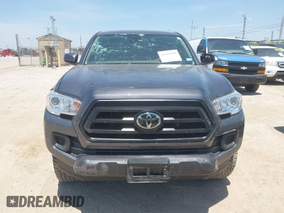 2021 Toyota Tacoma SR with VIN 3TYAX5GN3MT015565, listed as a IAAI auction lot 42241436 with 46,921 mi miles and . Bid and sale history available at DreamBid. Image 12.