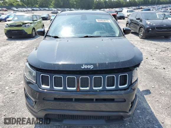 2017 Jeep Compass Latitude с VIN 3C4NJCBB9HT629483, выставлен на аукционе Copart как лот 60465815 с пробегом 88 666 миль миль и Списание • Salvage title. История ставок и продаж доступна на DreamBid. Изображение 5.