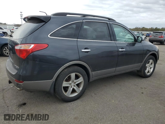 2008 Hyundai Veracruz GLS with VIN KM8NU73C48U065927, listed as a Copart auction lot 47870955 with 125,738 mi miles and Clean title. Bid and sale history available at DreamBid. Image 3.