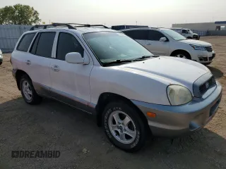 2003 Hyundai Santa Fe GLS with VIN KM8SC73D73U471997, listed as a Copart auction lot 71192494 with 102,923 mi miles and Salvage Title. Bid and sale history available at carsss.com. Image 4.