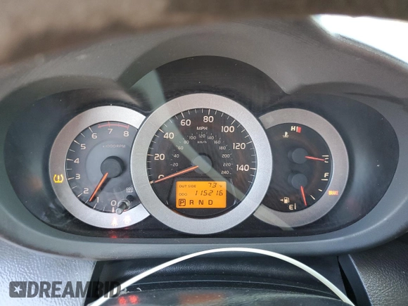 2006 Toyota RAV4 Sport with VIN JTMZK32V565002060, listed as a Copart auction lot 86929574 with 115,216 mi miles and Clean Title. Bid and sale history available at carsss.com. Image 9.