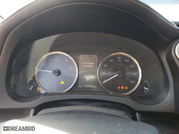 2018 Lexus IS with VIN JTHC81D29J5027255, listed as a Copart auction lot 49299855 with 110,750 mi miles and Salvage Title. Bid and sale history available at carsss.com. Image 9.
