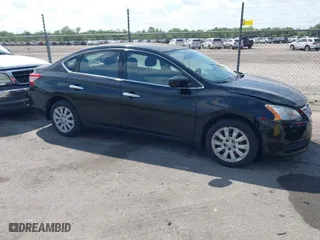 2014 Nissan Sentra SV with VIN 3N1AB7AP1EY287965, listed as a IAAI auction lot 42077761 with 98,271 mi miles. Bid and sale history available at carsss.com. Image 1.