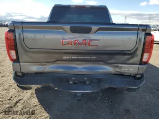2021 GMC Sierra 1500 SLE with VIN 3GTU9BEDXMG375247, listed as a Copart auction lot 44079765 with 38,388 mi miles and Salvage Title. Bid and sale history available at carsss.com. Image 6.