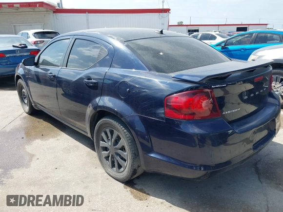 2014 Dodge Avenger SE z VIN 1C3CDZAB7EN219784, wystawiony jako IAAI lot #42062190 z przebiegiem 110 492 mil mil oraz . Historia ofert i sprzedaży dostępna na DreamBid. Obrazek 3.