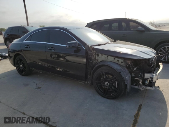 2018 Mercedes-Benz CLA 250 with VIN WDDSJ4EB9JN537001, listed as a Copart auction lot 56726373 with 75,350 mi miles and . Bid and sale history available at DreamBid. Image 4.