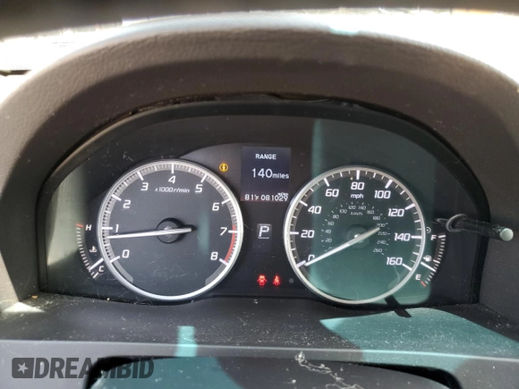 2015 Acura RDX with VIN 5J8TB4H33FL021172, listed as a Copart auction lot 53918845 with 81,029 mi miles and Salvage Title. Bid and sale history available at DreamBid. Image 9.